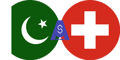 Exchange rate Pakistani Rupee to Swiss Franc