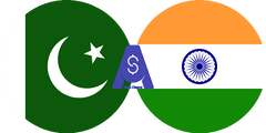 Exchange rate Pakistani Rupee to Indian Rupee