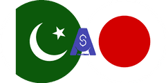 Exchange rate Pakistani Rupee to Japanese Yen