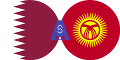 نرخ تبدیل ریال قطر به سوم قرقیزستان