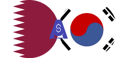 Exchange rate Qatari Riyal to South Korean Won