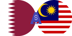 نرخ تبدیل ریال قطر به رینگیت مالزی