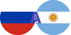 Exchange rate Russian Ruble to Argentine Peso