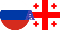 Exchange rate Russian Ruble to Georgian Lari