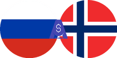 نرخ تبدیل روبل روسیه به کرون نروژ