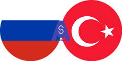 Exchange rate Russian Ruble to Turkish Lira