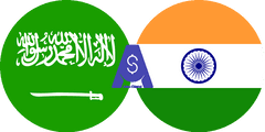 Exchange rate Saudi Arabian Riyal to Indian Rupee