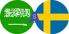 Exchange rate Saudi Arabian Riyal to Swedish Krona