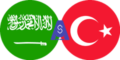Exchange rate Saudi Arabian Riyal to Turkish Lira
