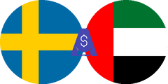 Exchange rate Swedish Krona to Emirati Dirham