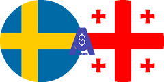نرخ تبدیل کرون سوئد به لاری گرجستان
