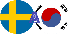 Exchange rate Swedish Krona to South Korean Won