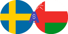 Exchange rate Swedish Krona to Omani Rial