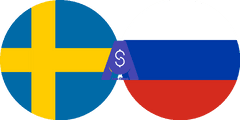 Exchange rate Swedish Krona to Russian Ruble