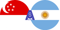 Exchange rate Singapore dollar to Argentine Peso