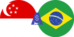 نرخ تبدیل دلار سنگاپور به رئال برزیل