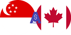 نرخ تبدیل دلار سنگاپور به دلار کانادا