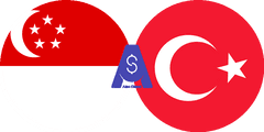 Exchange rate Singapore dollar to Turkish Lira