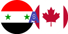 نرخ تبدیل پوند سوریه به دلار کانادا