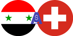 Exchange rate Syrian Pound to Swiss Franc