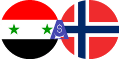 Exchange rate Syrian Pound to Norwegian Krone