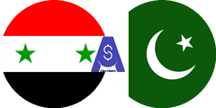 Exchange rate Syrian Pound to Pakistani Rupee