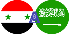 Exchange rate Syrian Pound to Saudi Arabian Riyal