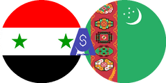 Exchange rate Syrian Pound to Turkmenistani Manat