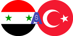 Exchange rate Syrian Pound to Turkish Lira