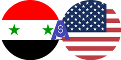 Exchange rate Syrian Pound to dollar Cash