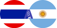 نرخ تبدیل بات تایلند به پزو آرژانتین