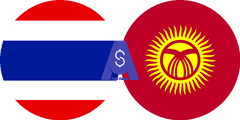 نرخ تبدیل بات تایلند به سوم قرقیزستان