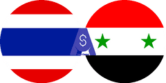 Exchange rate Thai Baht to Syrian Pound