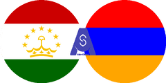 نرخ تبدیل سامانی تاجیکستان به درام ارمنستان