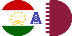 Exchange rate Tajikistani Somoni to Qatari Riyal