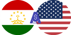 نرخ تبدیل سامانی تاجیکستان به دلار آمریکا