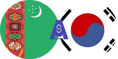 نرخ تبدیل منات ترکمنستان به وون کره جنوبی