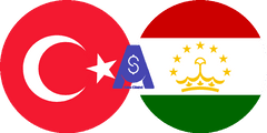 نرخ تبدیل لیر ترکیه به سامانی تاجیکستان