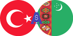Döviz kuru Turkish Lira - Türkmenistan Manatı