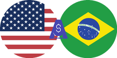 Exchange rate dollar Cash to Brazilian Real