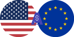 نرخ تبدیل دلار آمریکا به یورو