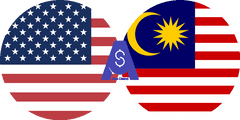 نرخ تبدیل دلار آمریکا به رینگیت مالزی