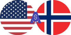Döviz kuru Dolar Nakit - Norveç Kronu