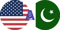 Exchange rate dollar Cash to Pakistani Rupee