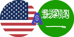 نرخ تبدیل دلار آمریکا به ریال عربستان