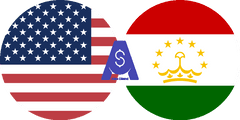 Exchange rate dollar Cash to Tajikistani Somoni