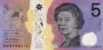 banknote 5 Australian Dollar