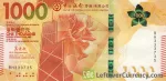 banknote 1000 Hong Kong Dollar