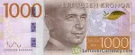 banknote 1000 Swedish Krona