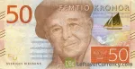 banknote 50 Swedish Krona